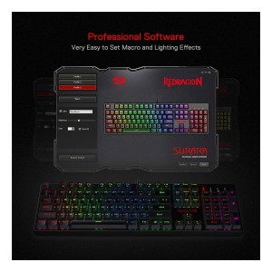 کیبورد گیمینگ مکانیکال با سیم ردراگون مدل SURARA K582 RGB V2